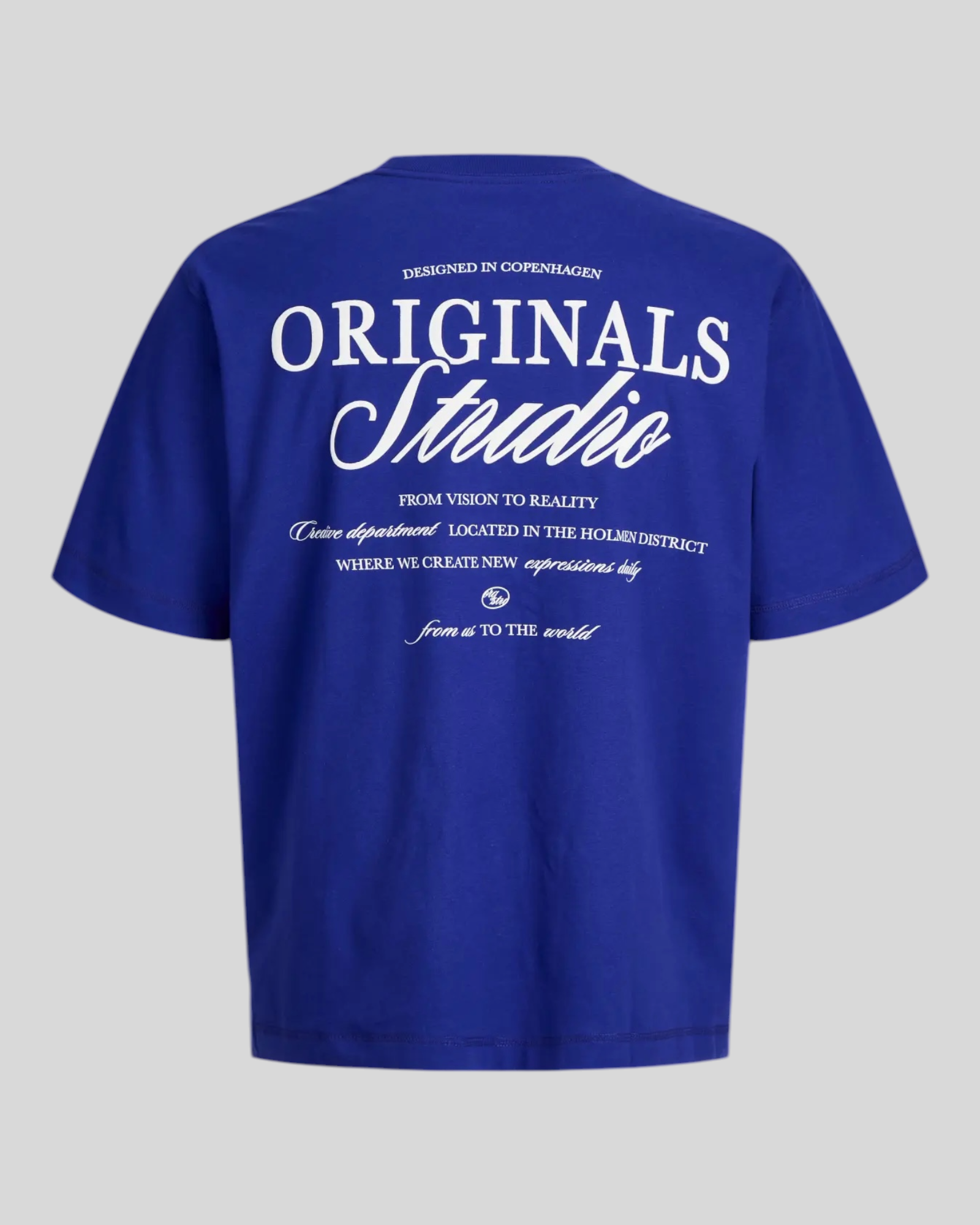 T-Shirt Jornorrebro Typo Crew Neck Bluing 12282898 Jack & Jones