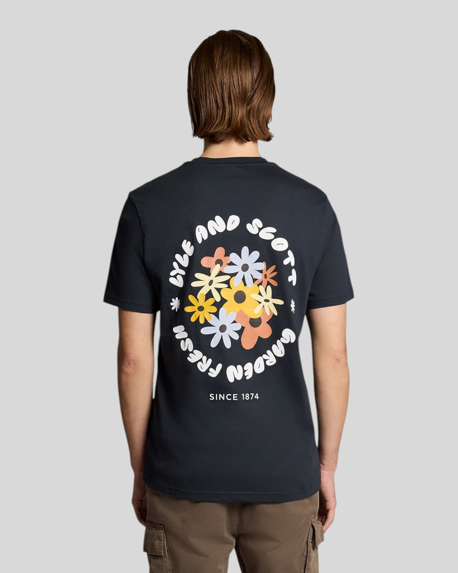 T-Shirt Nature Graphic Dark Navy TS2428V Z271 Lyle & Scott