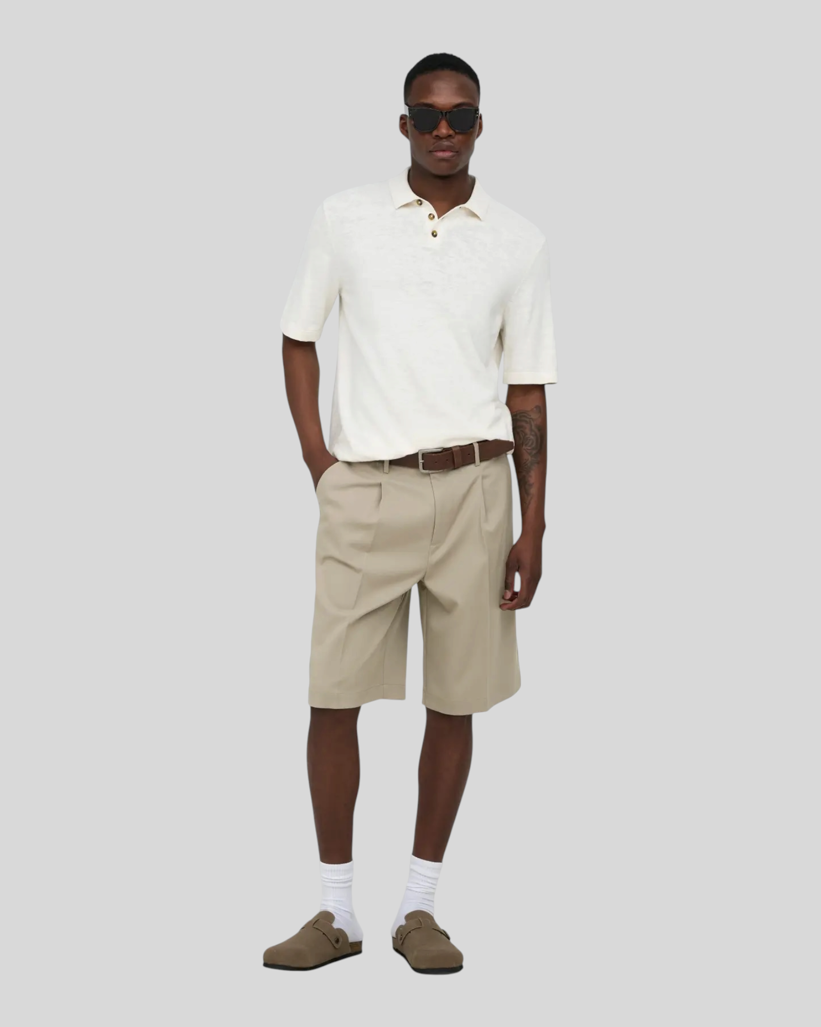 Short Onsdave Tailored Loose 0346 Chinchilla 22038686 Only & Sons
