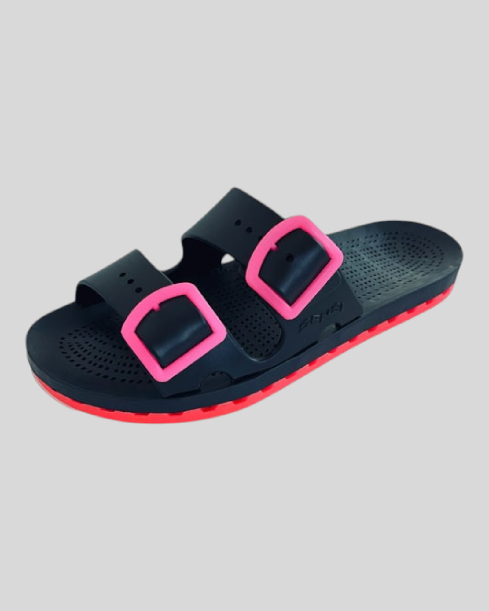 Sandali La Jolla Black Fluo Unisex 4153/BF Fuxia Sensi Sandals