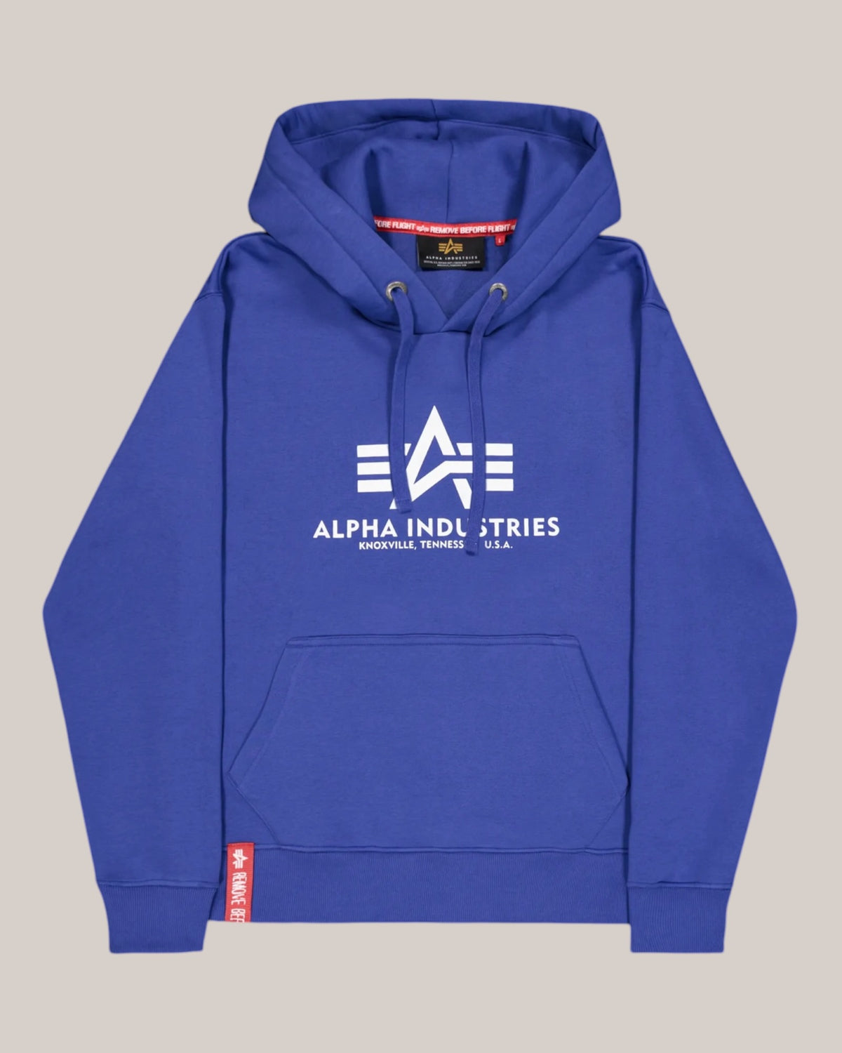 Felpa Uomo Galactic Blue Basic Big Logo Hoodie 178312/402
