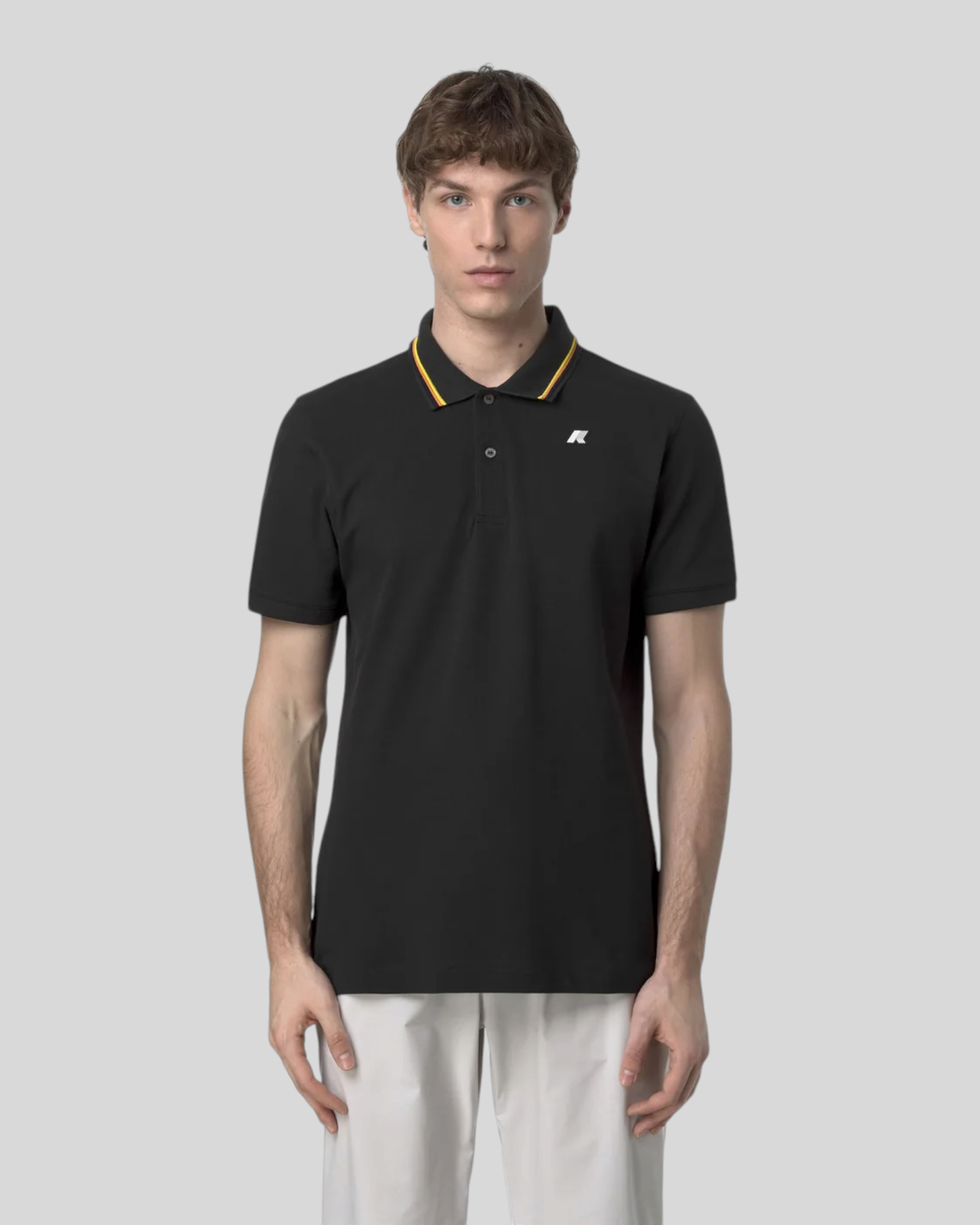 Polo Jud Pique Slim Nera K1125DW USY K-Way