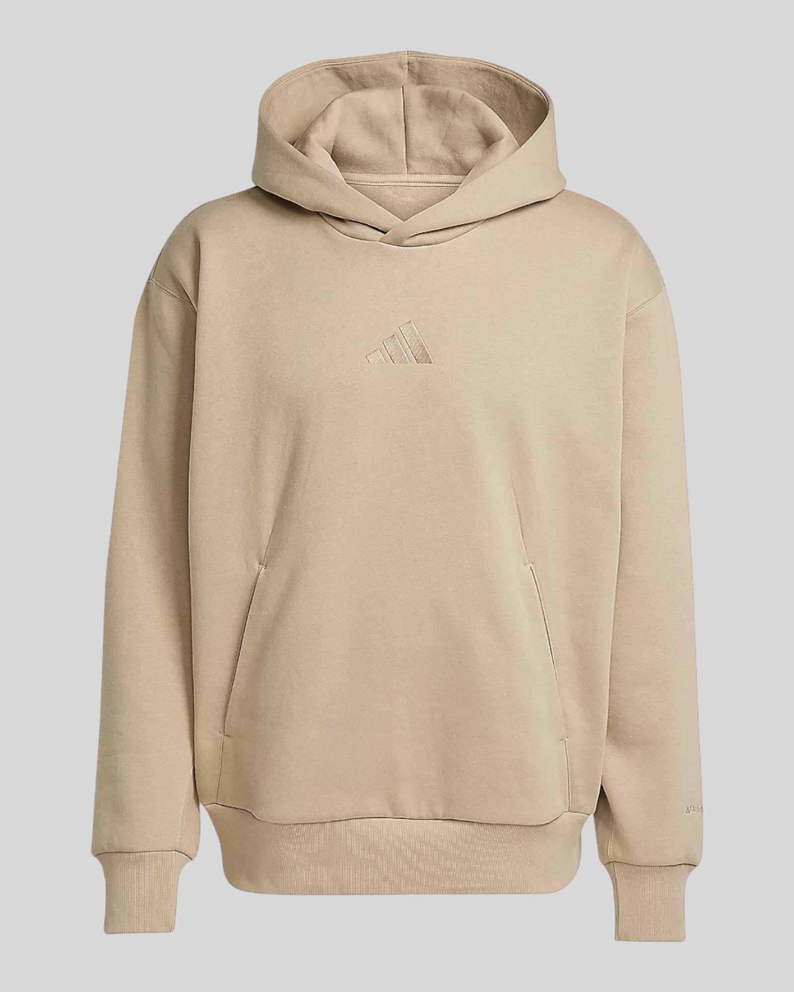 Felpa Con Cappuccio All SZN Fleece Hoodie Beige JX5091 Adidas