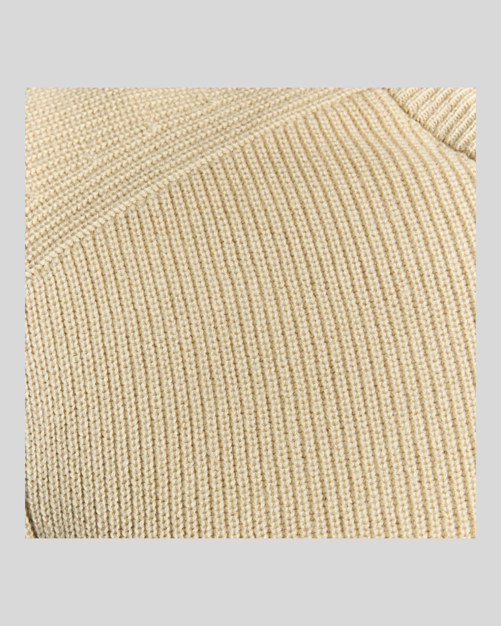 Maglione Girocollo Engineered Rib Crew Neck Grey Taupe KN2303V X865 Lyle & Scott