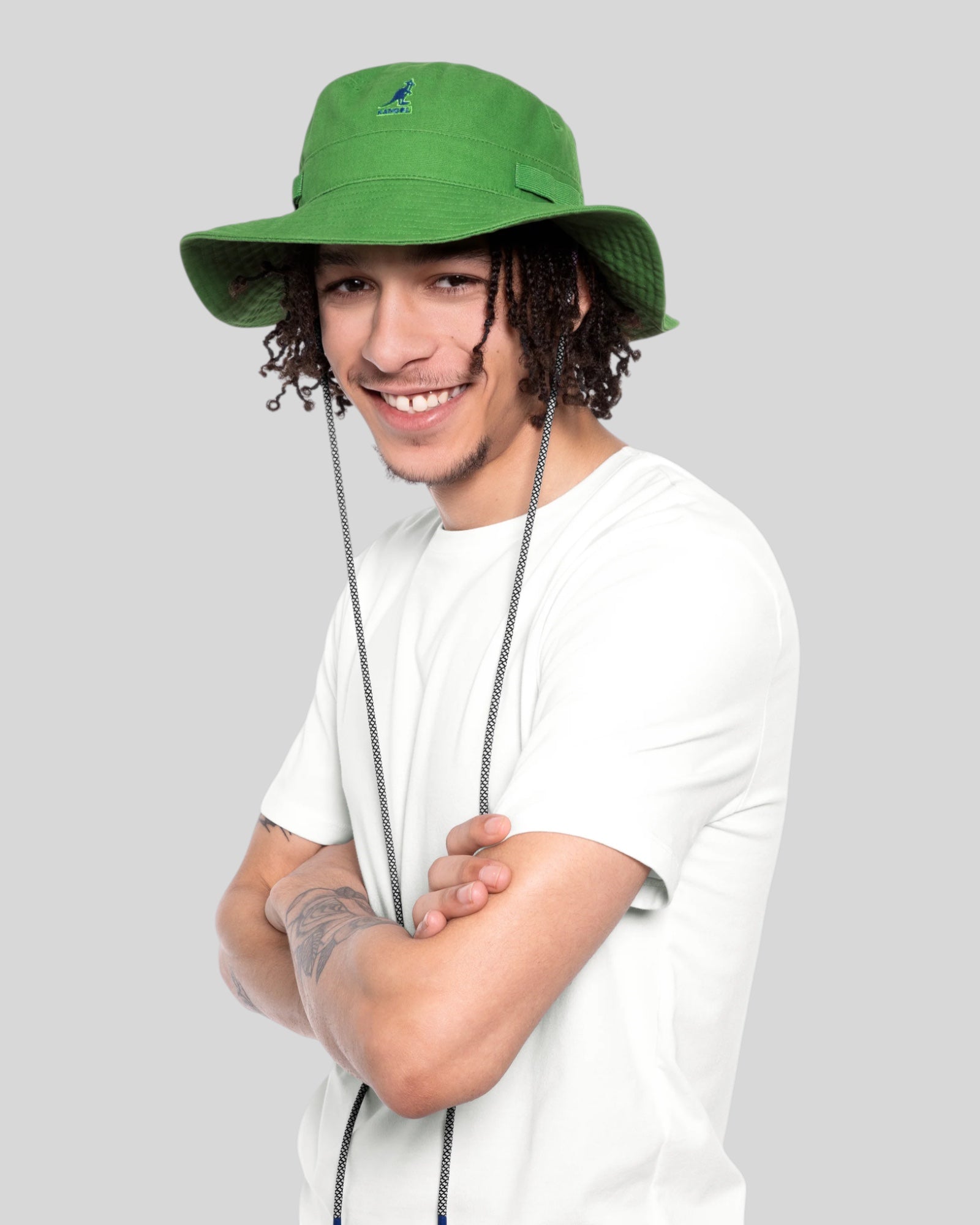 Cappello Utility Cords Jungle Hat Tan K5302 Kangol