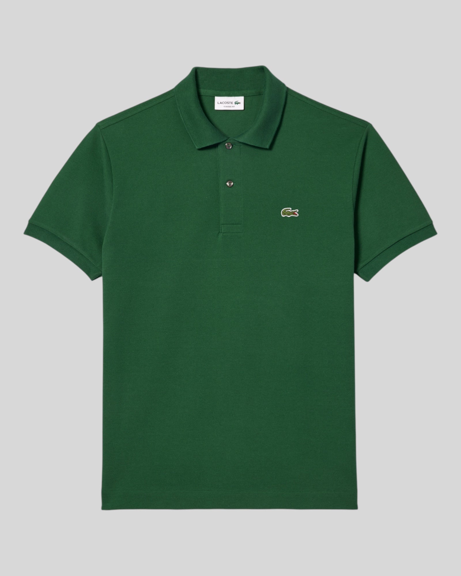 Polo Classic Fit In Piquet Verde L1212-00-132 Lacoste