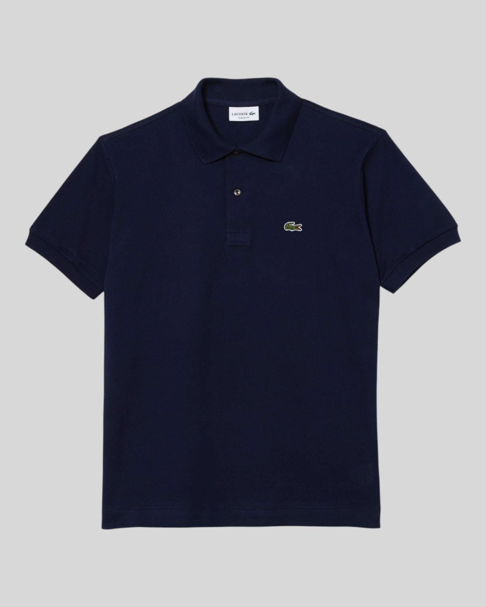 Polo Classic Fit In Piquet Blue Navy L1212-00-166 Lacoste