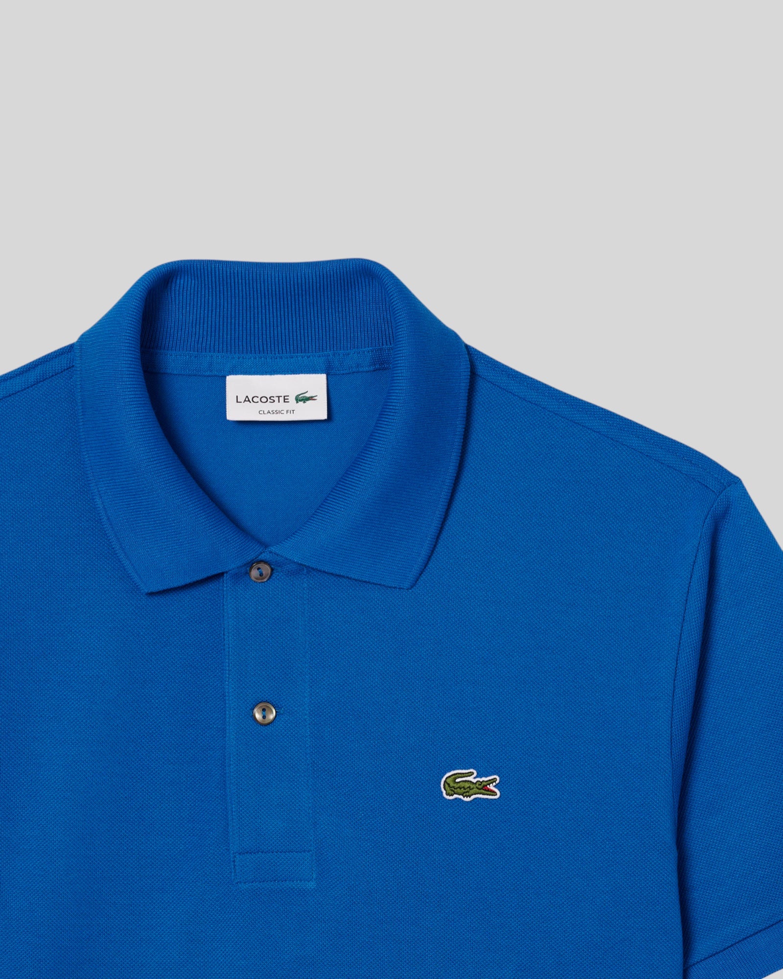 Polo Classic Fit In Piquet Blue L1212-00-3D3 Lacoste