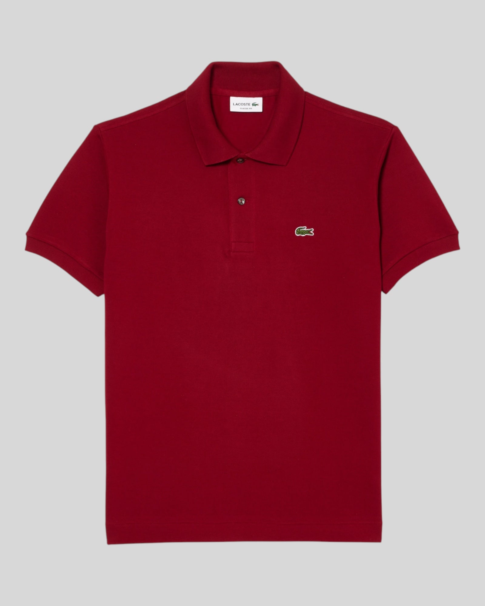 Polo Classic Fit In Piquet Bordeaux L1212-00-476 Lacoste