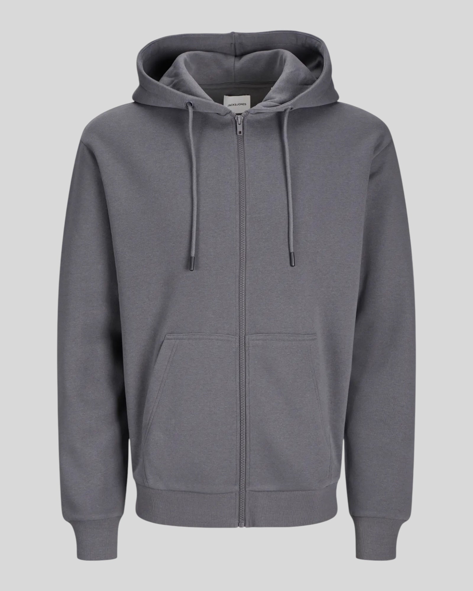 Felpa Con Cappuccio Jjbradley Sweat Zip Hoodie Castlerock 12249342 Jack & Jones