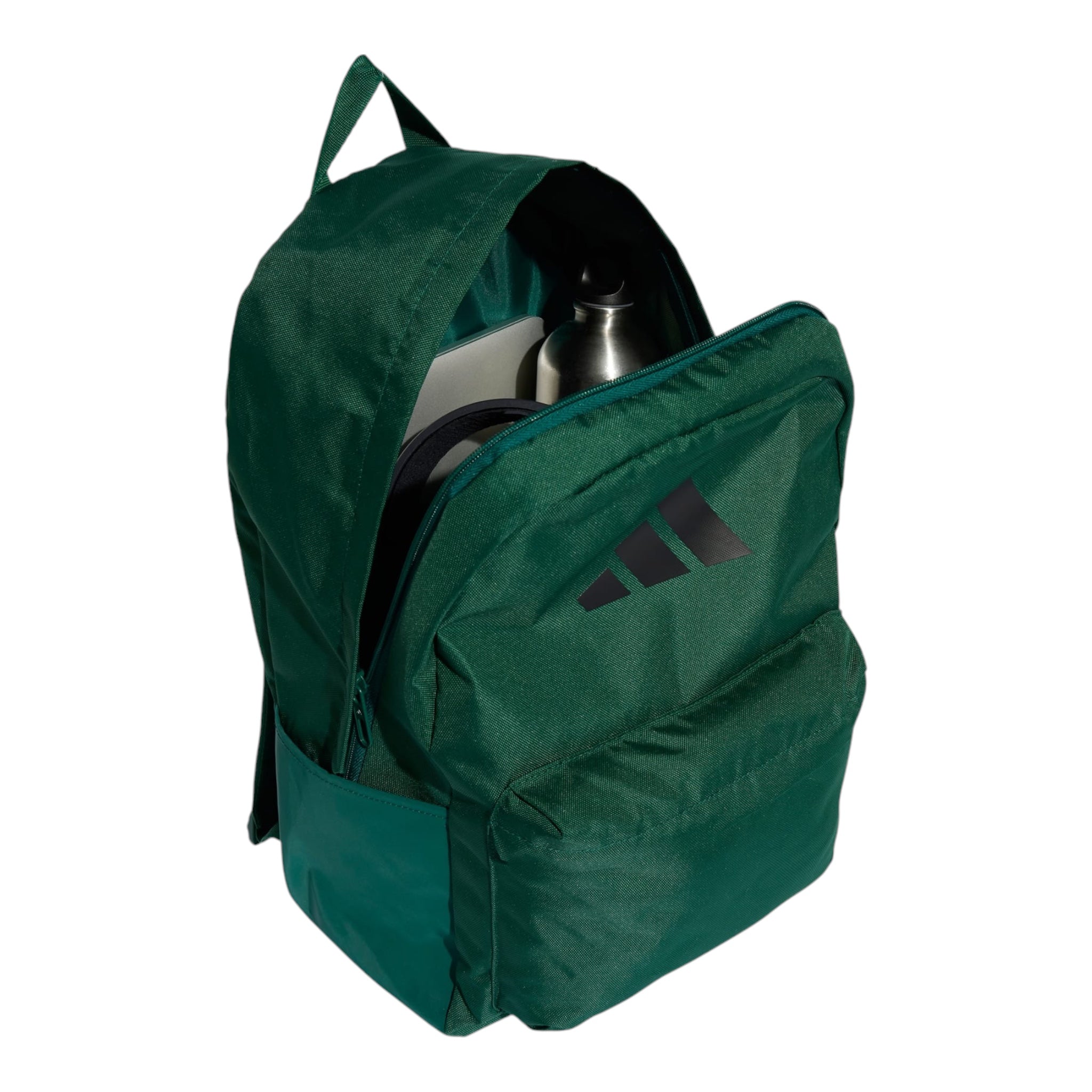 Zaino Mochila Classic 3 Bar Logo Verde IS7053 Adidas