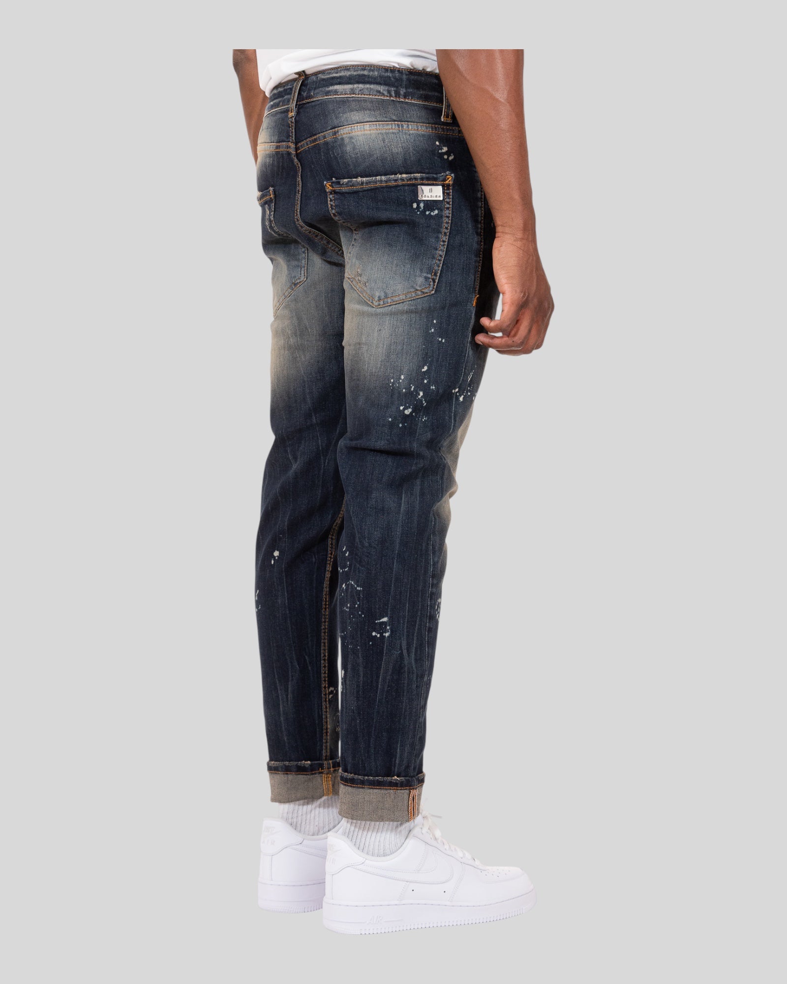 Jeans 5 Tasche New Woll 754B Soldier