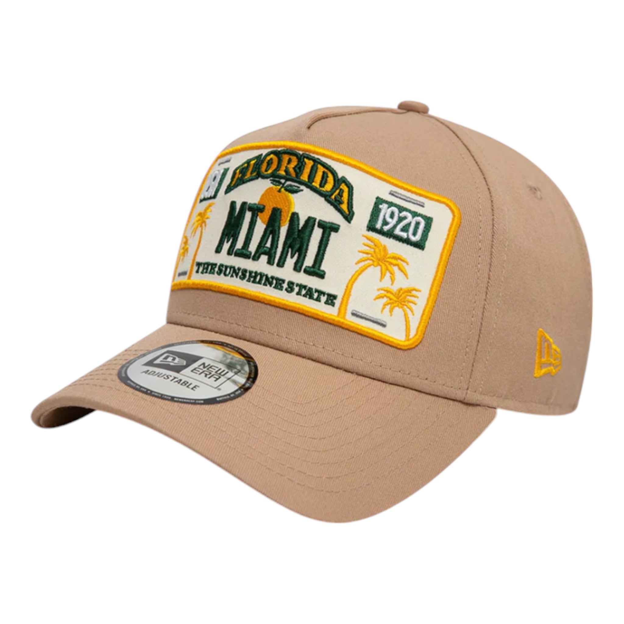 9Forty Nummernschildrahmen Beige 60595462 New Era Visor Hat