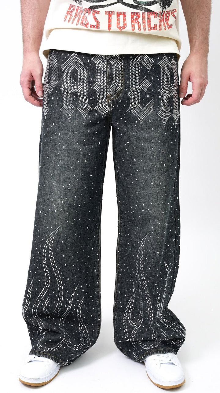 Jeans Uomo Paper Money Black PM1111