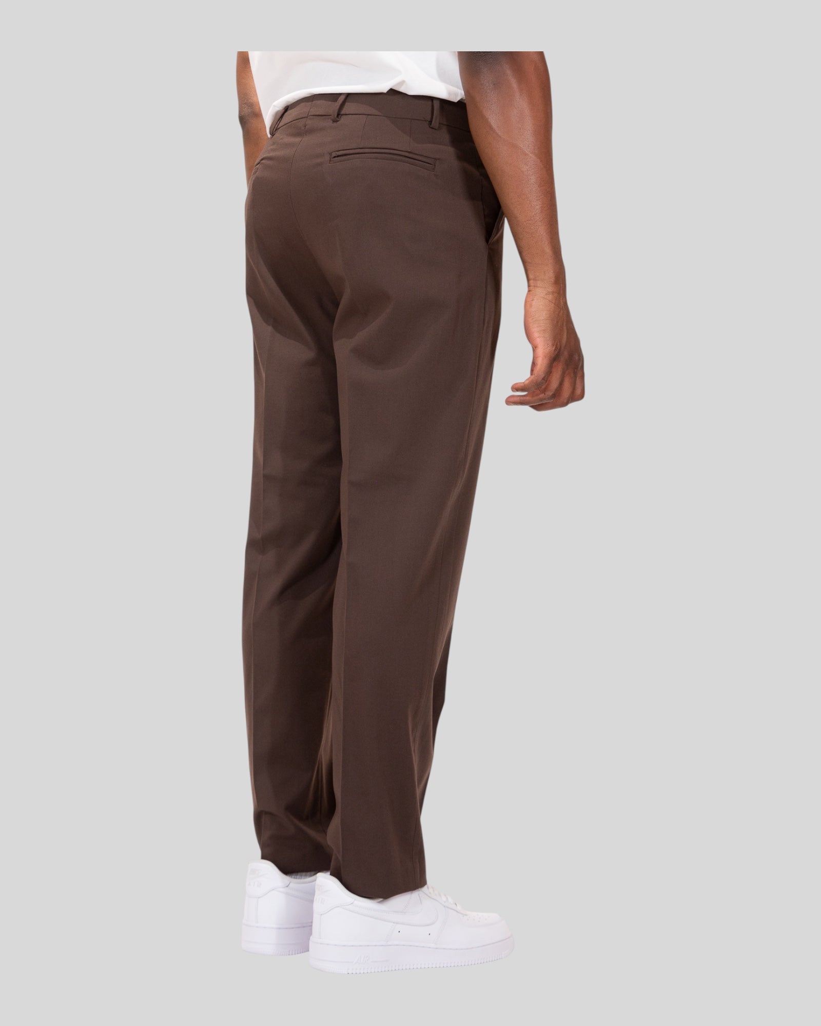 Pantalone Straight Fit Sart Marrone Soldier