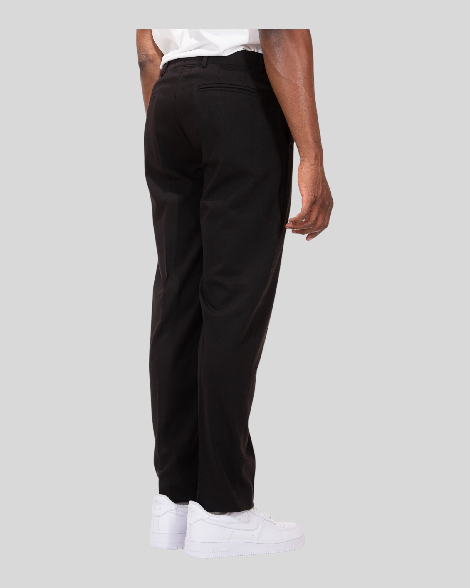 Pantalone Straight Fit Sart Nero Soldier