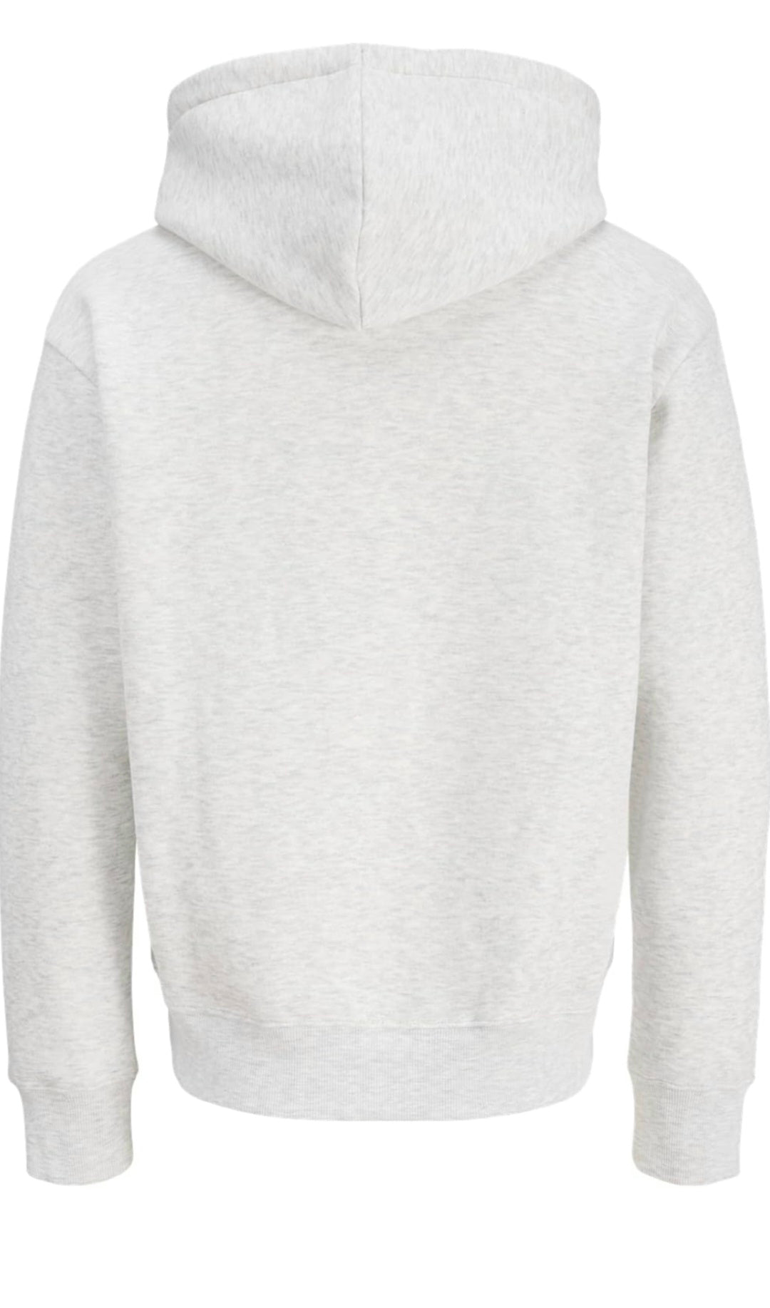 Felpa Jack & Jones White Melange Bianco Melange 12298461
