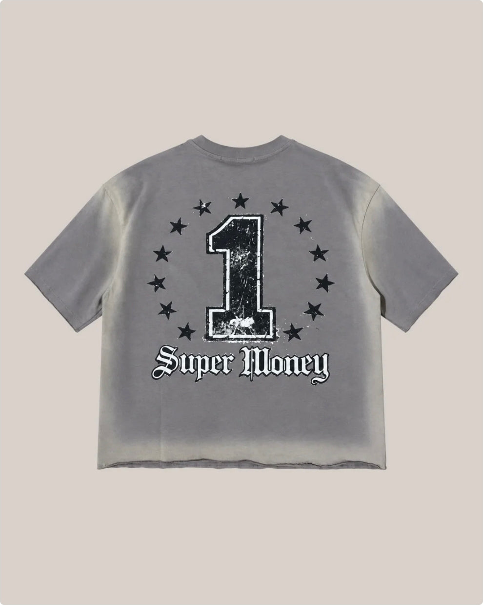 T-Shirt Art Super Money Grillz Black Version Money Tee – Iron – ART. GRILLZ BLACK VERSION MONEY TEE COL: IRON