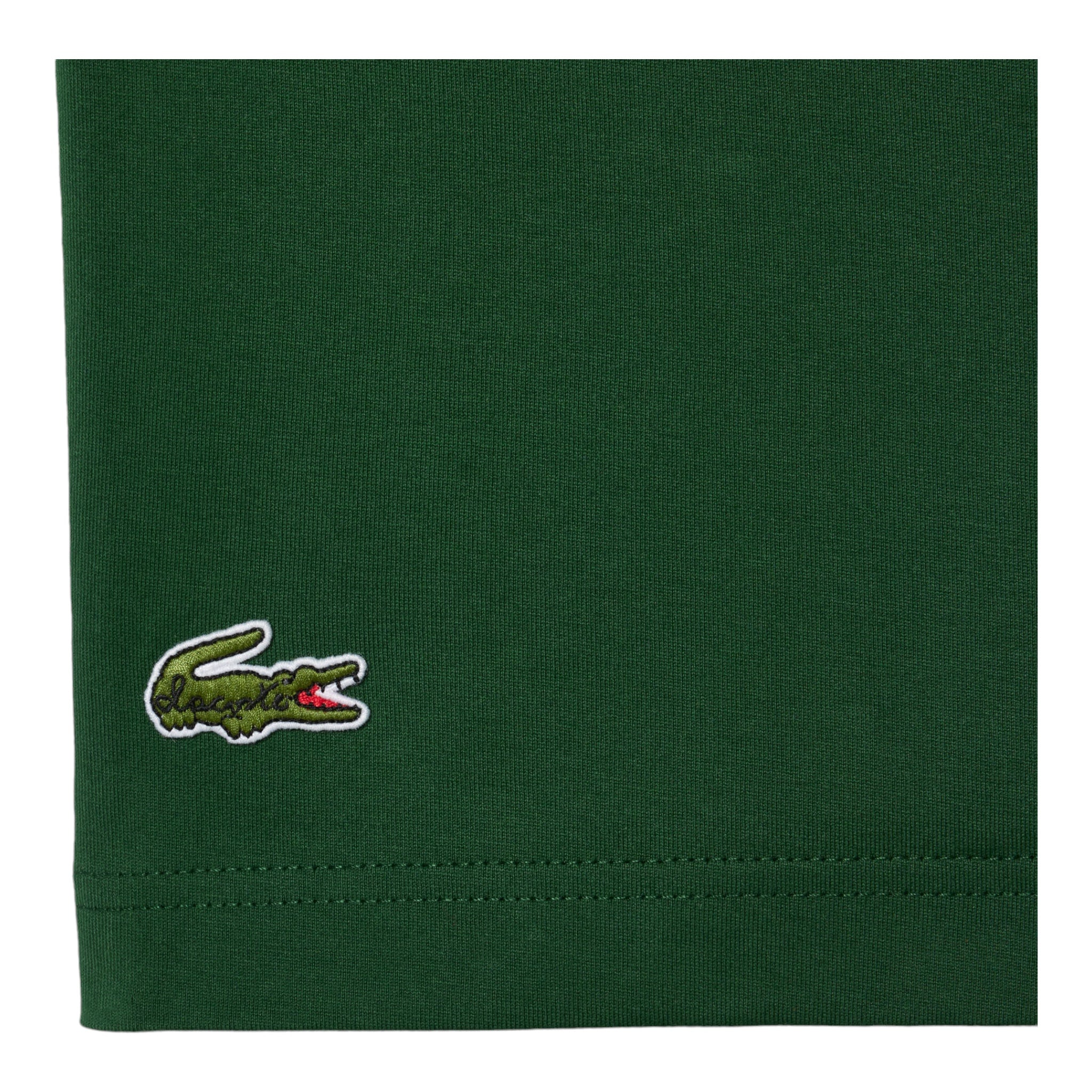 T-Shirt Effetto Piqué Classic Fit Verde TH013300132