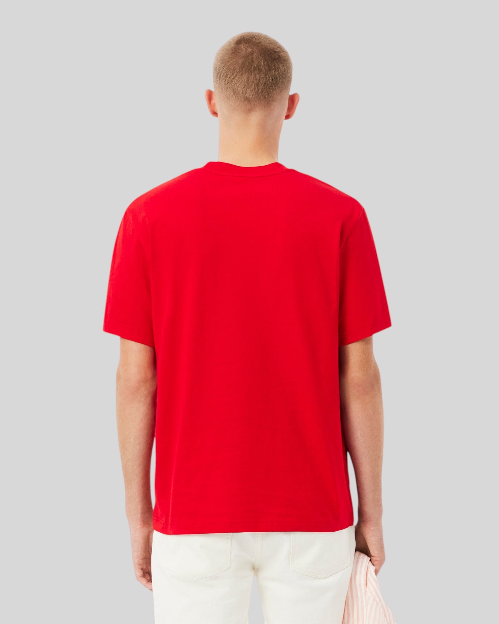 T-Shirt Classic Fit Rossa TH7318-00-240 Lacoste
