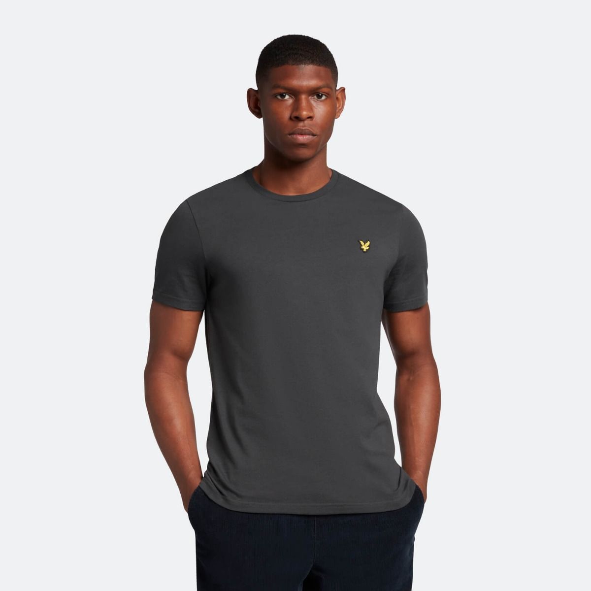 Lyle & Scott Plain T-Shirt Gunmetal W635 TS400V0G/W635