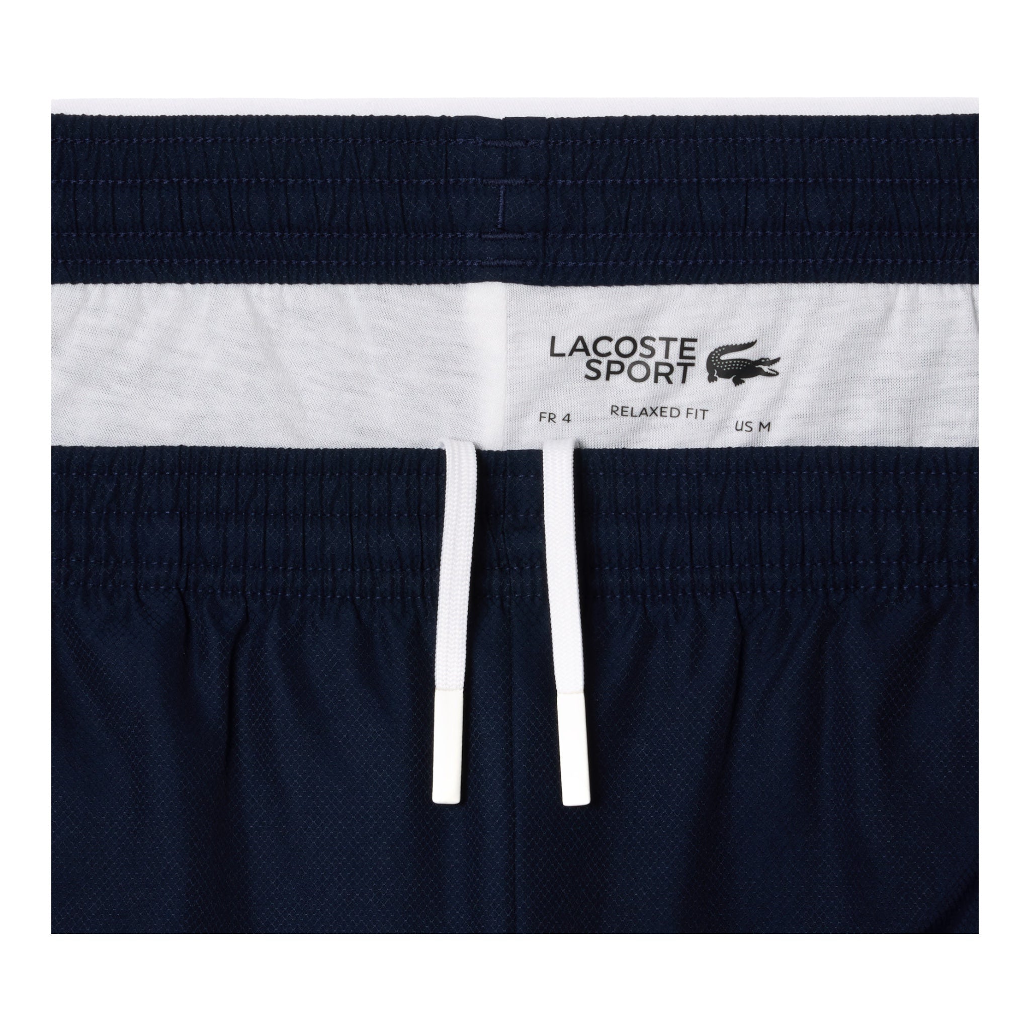 Tuta Monocolore In Taffetà Blu Relaxed Fit Lacoste