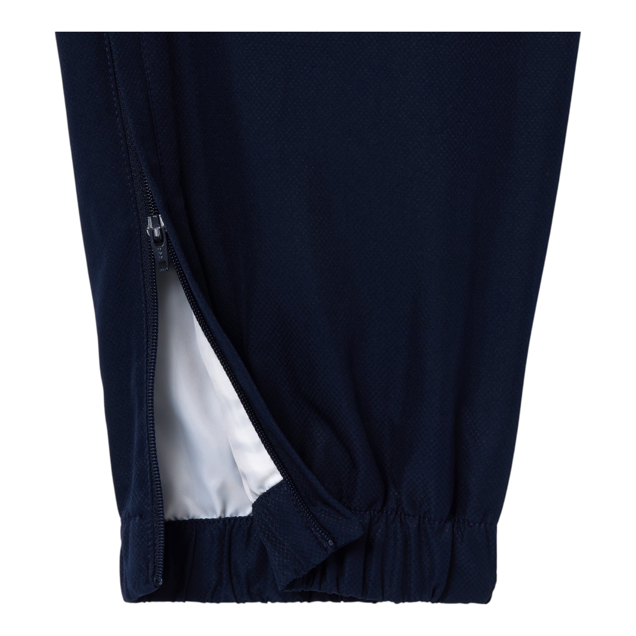 Tuta Monocolore In Taffetà Blu Relaxed Fit Lacoste