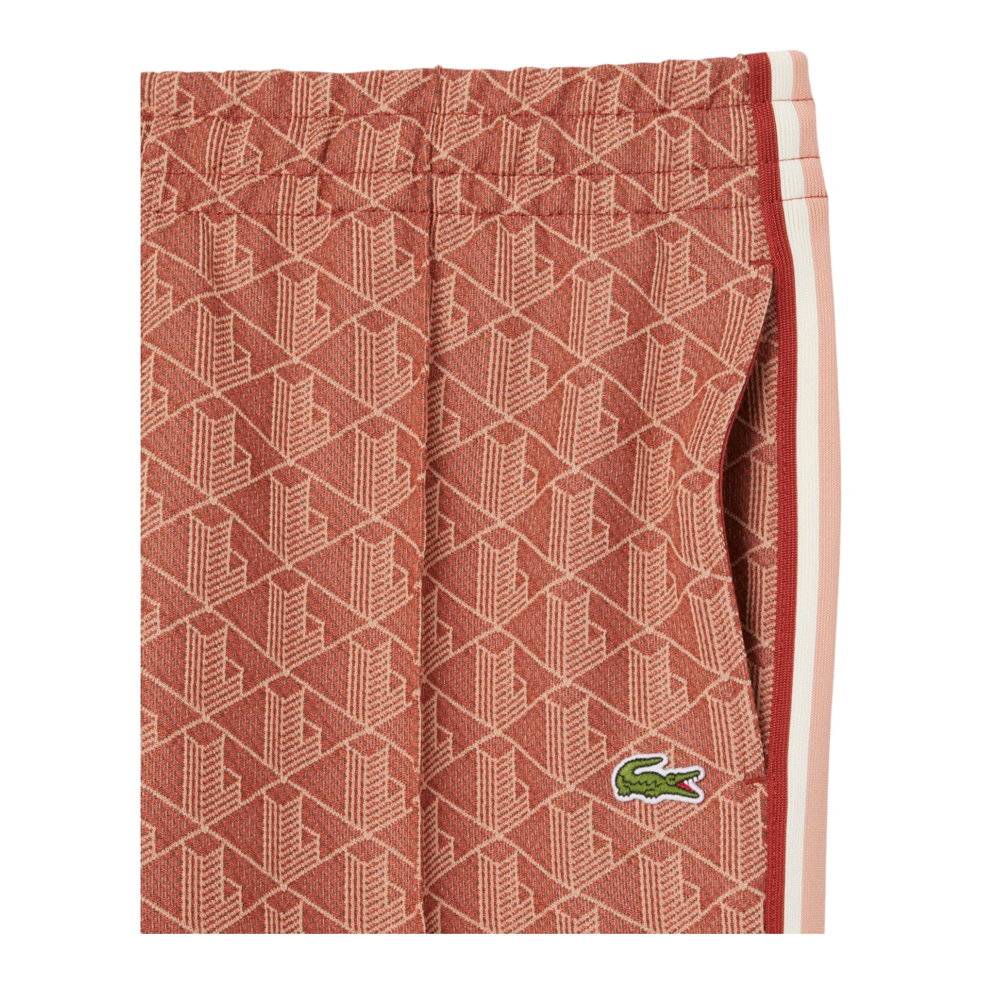 Pantaloni Monogramma Paris Marrone XH1440 00 GTI Lacoste