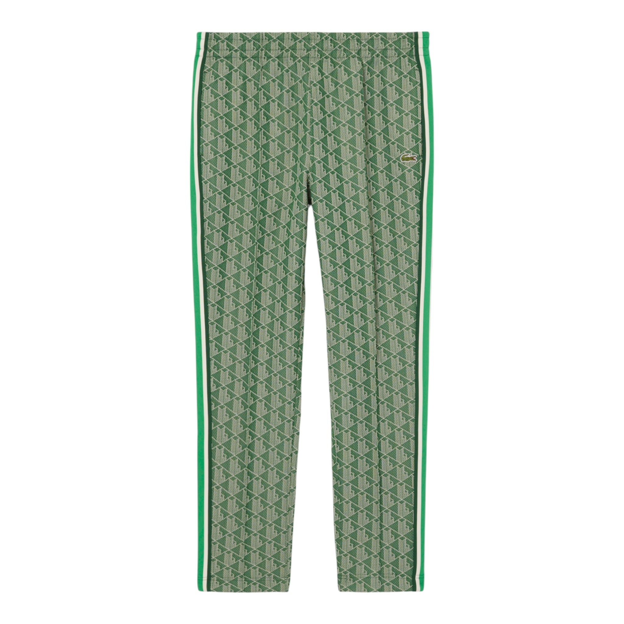 Pantaloni Monogramma Paris Verde XH1440 00 HEI Lacoste