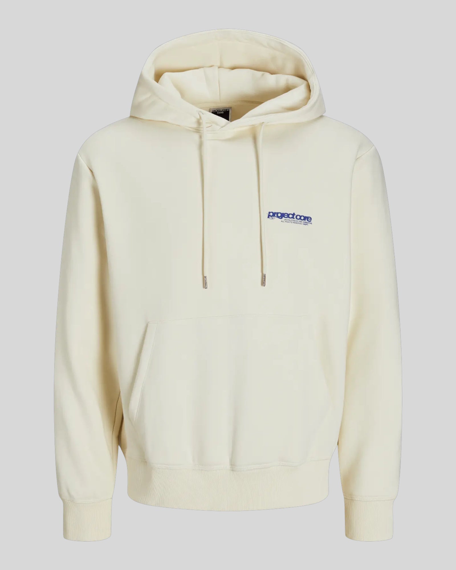 Felpa Con Cappuccio Jcounion Print Sweat Hoodie Sweet Corn 12273915 Jack & Jones