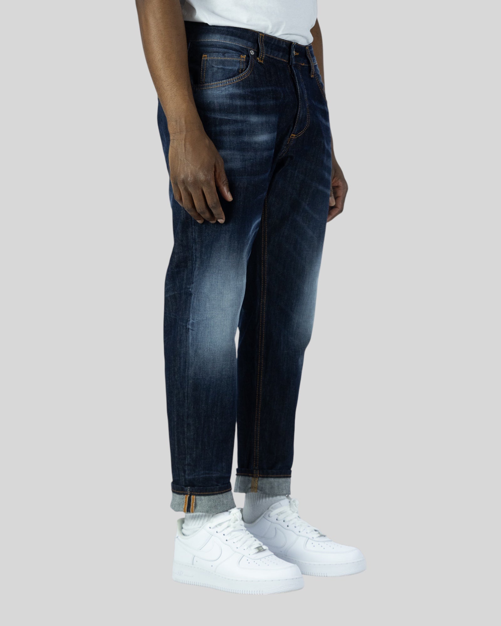 Jeans 5 Tasche Slim Fit New Woll 765B Soldier