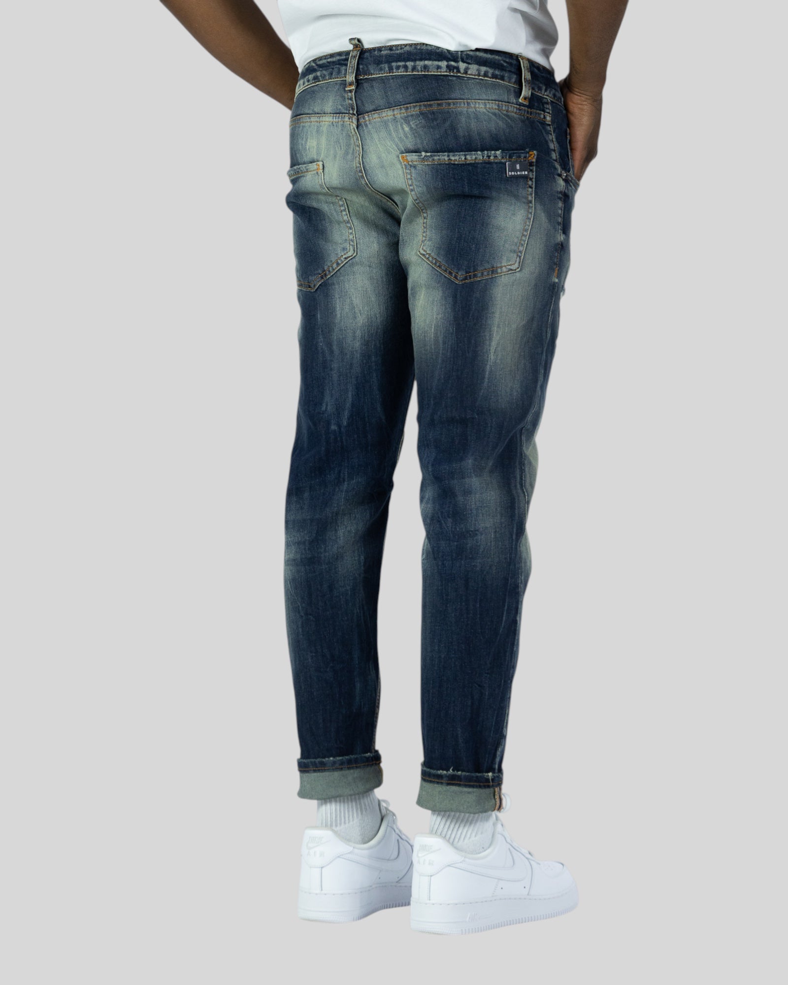 Jeans 5 Tasche Regular Fit New Woll 774B Soldier