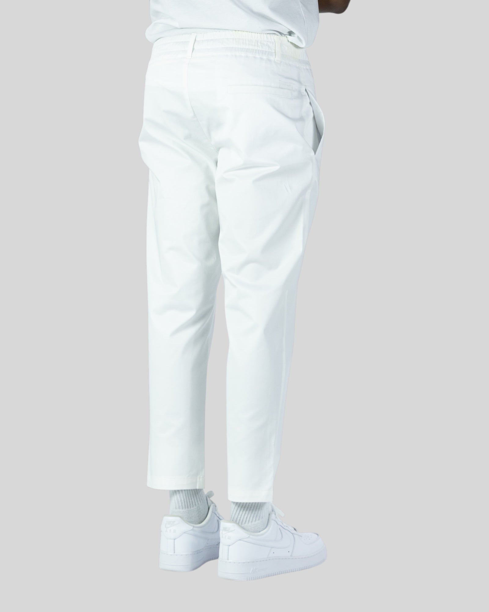 Pantaloni Con Elastico New Nain Sol-66 Bianco Soldier