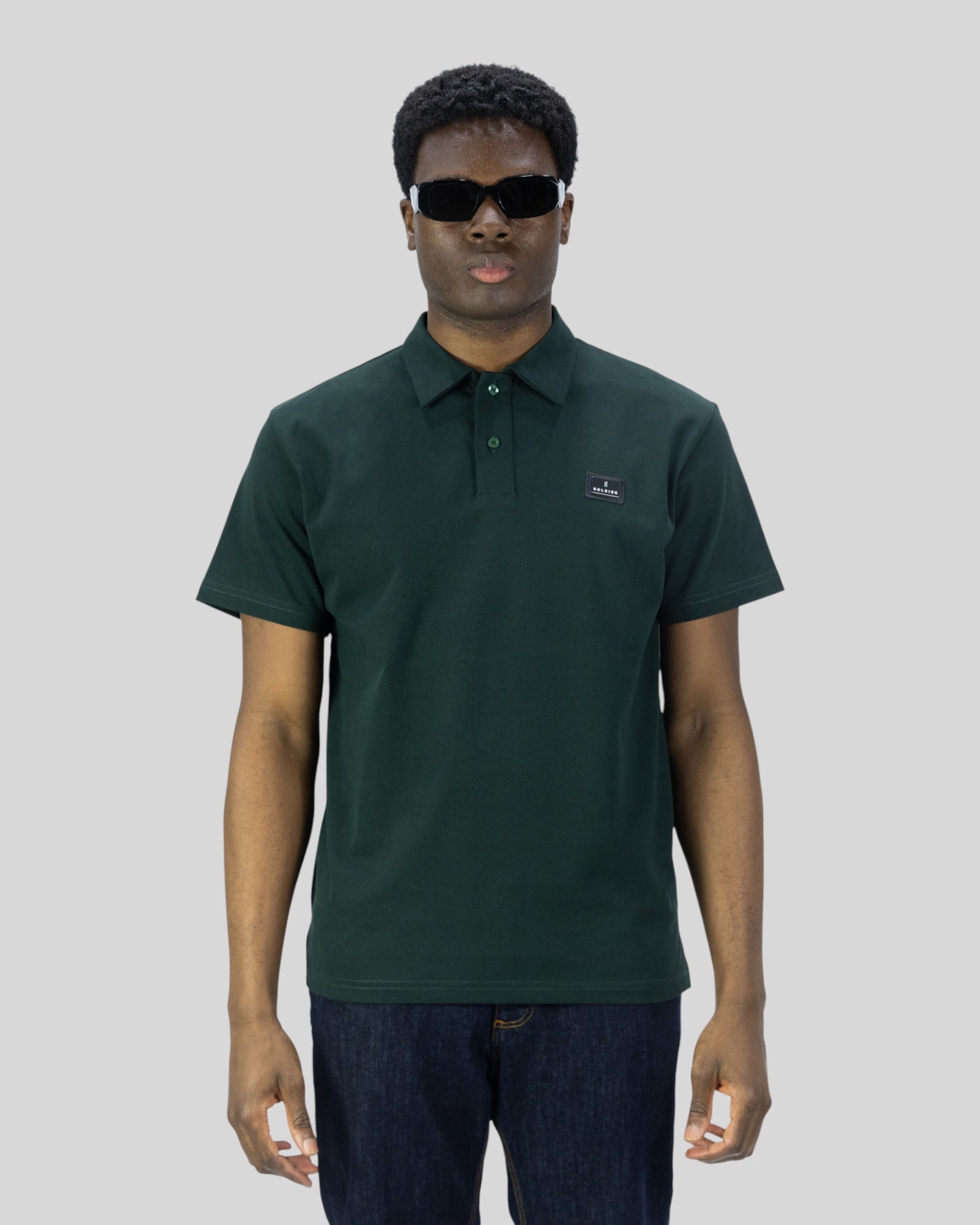 Polo Patch Sol-49 Verde Soldier