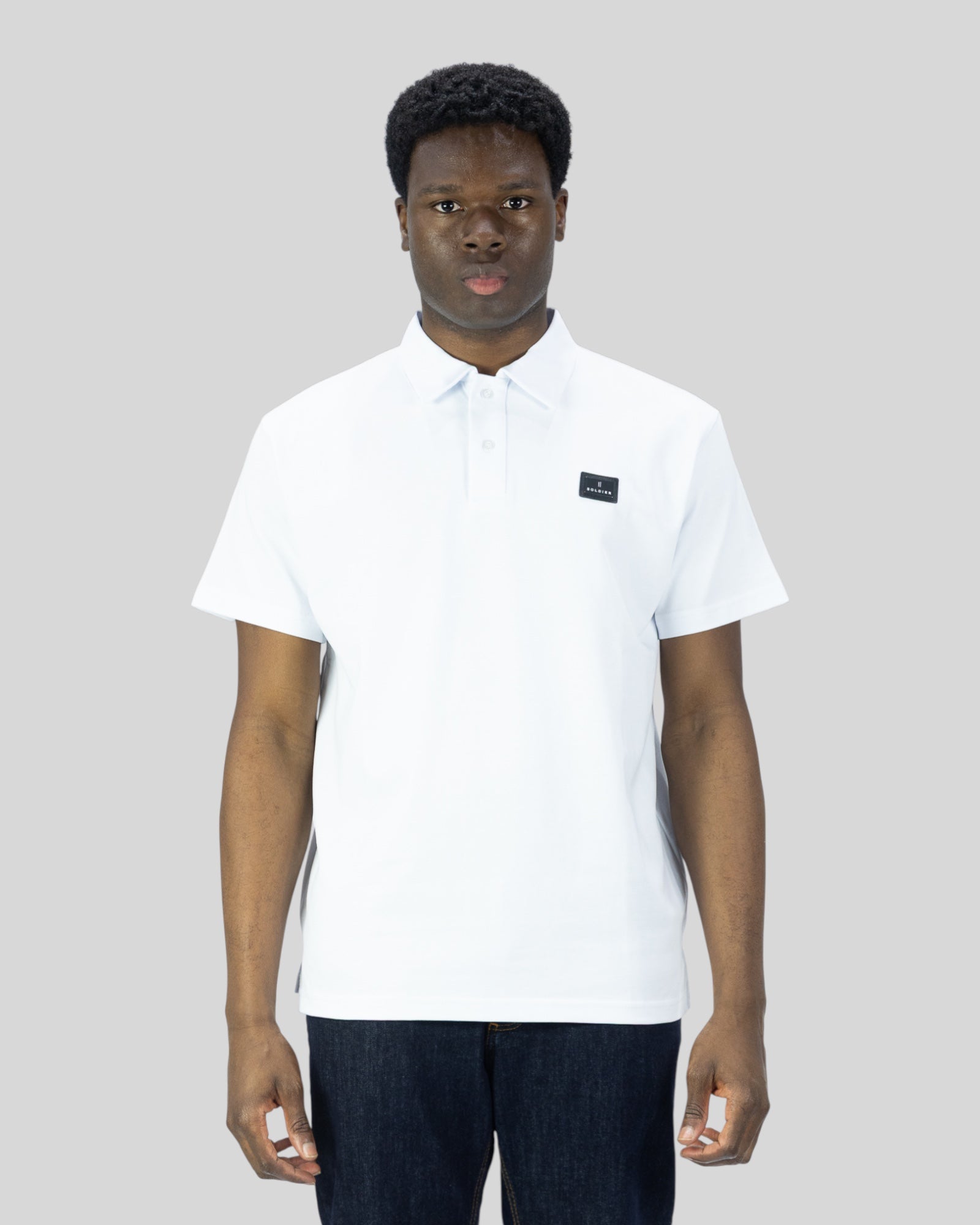 Polo Patch Sol-49 Bianca Soldier