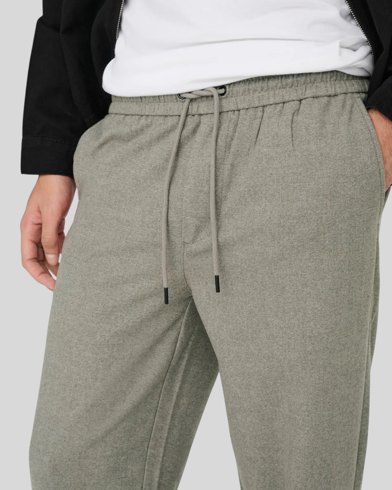 Pantalone Con Elastico Onsmark Sius Pique Brushed 0353 Falcon 22035990 Only & Sons