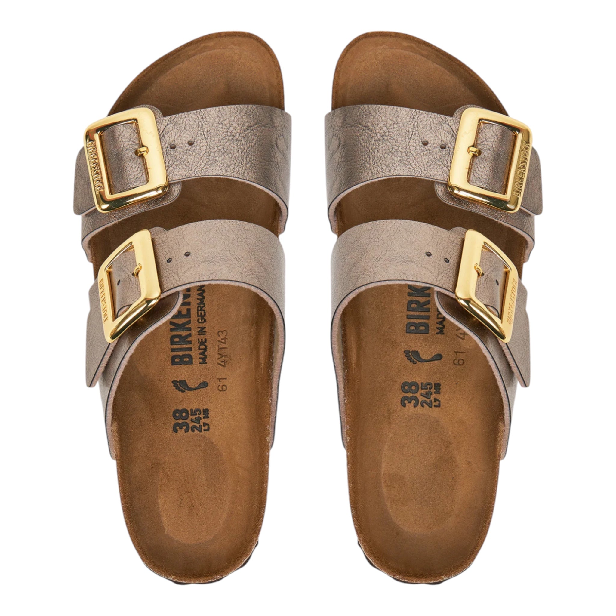 Sydney Donna Cushion Buckle Birko Flor Graceful Taupe 1029372 Birkenstock