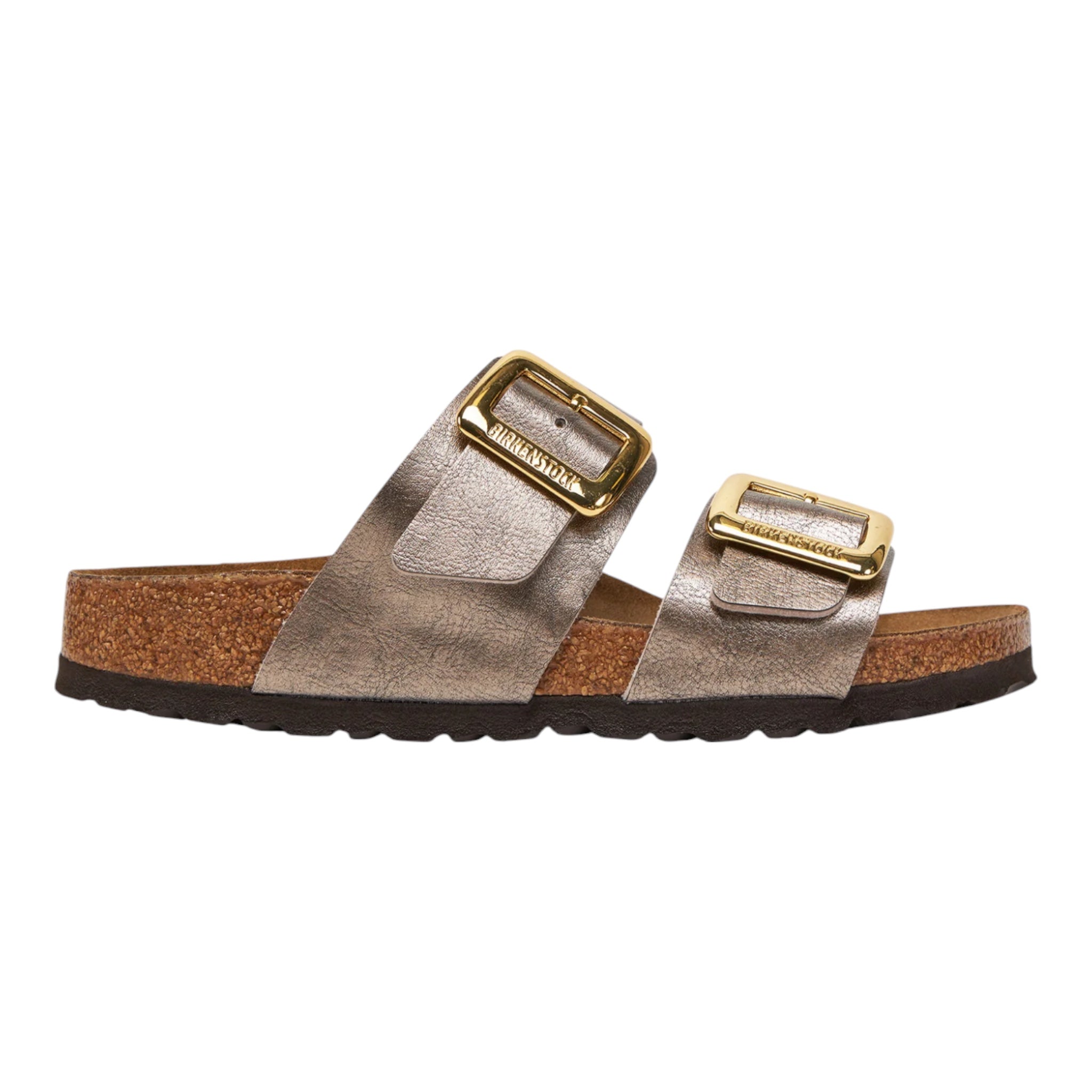 Sydney Donna Cushion Buckle Birko Flor Graceful Taupe 1029372 Birkenstock