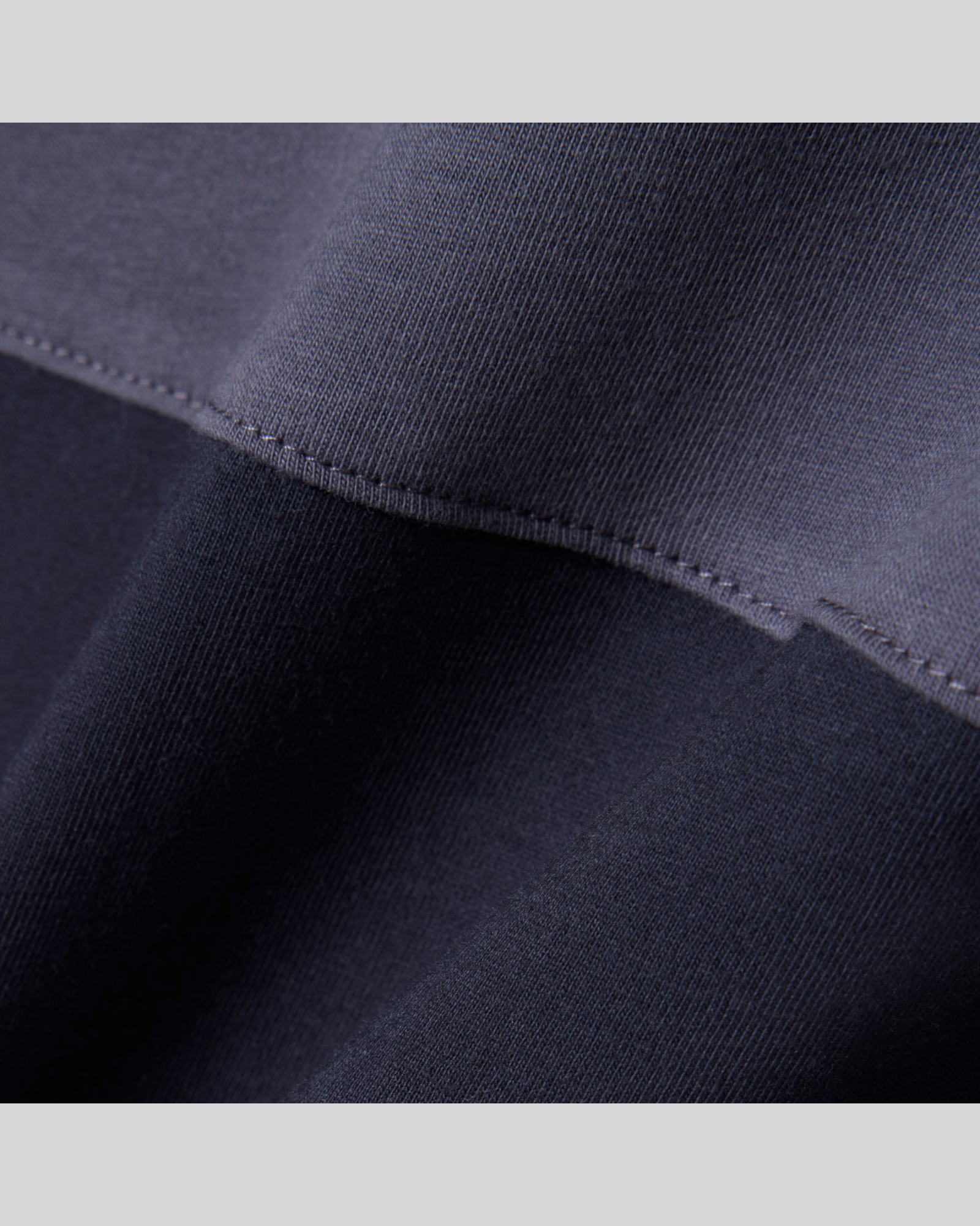 Brillantina Store Lacoste men's color block t-shirt in navy and grey heavy cotton jersey with embroidered crocodile logo.