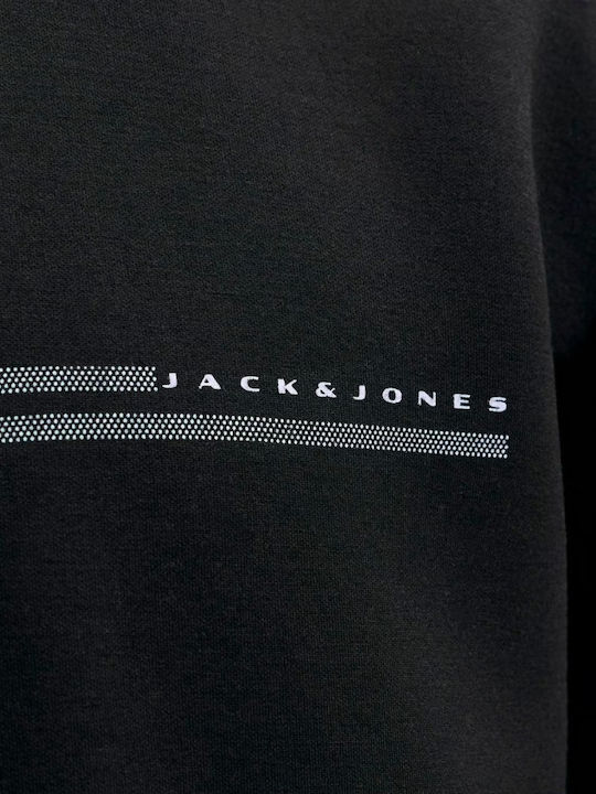 Felpa Jack & Jones JCOFUSION Scuba Sweat Crew Neck Black 12289830
