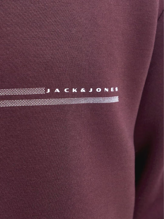 Felpa Jack & Jones JCOFUSION Scuba Sweat Crew Neck Fudge 12289830
