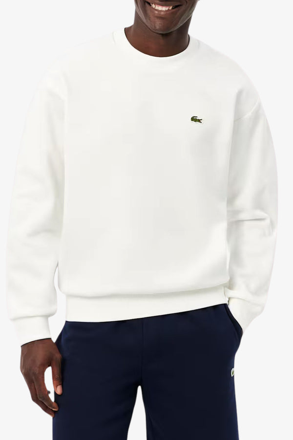 Felpa Lacoste SH8868-00-70V Bianco