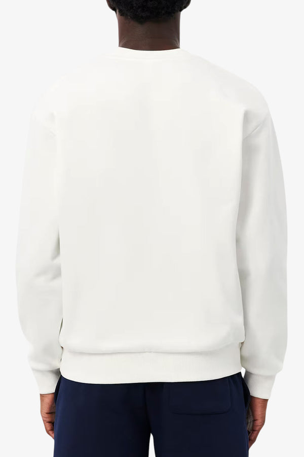 Felpa Lacoste SH8868-00-70V Bianco