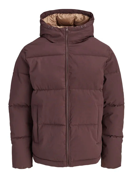 Giubbino Jack & Jones Galaxy Puffer Java Marrone 12303930