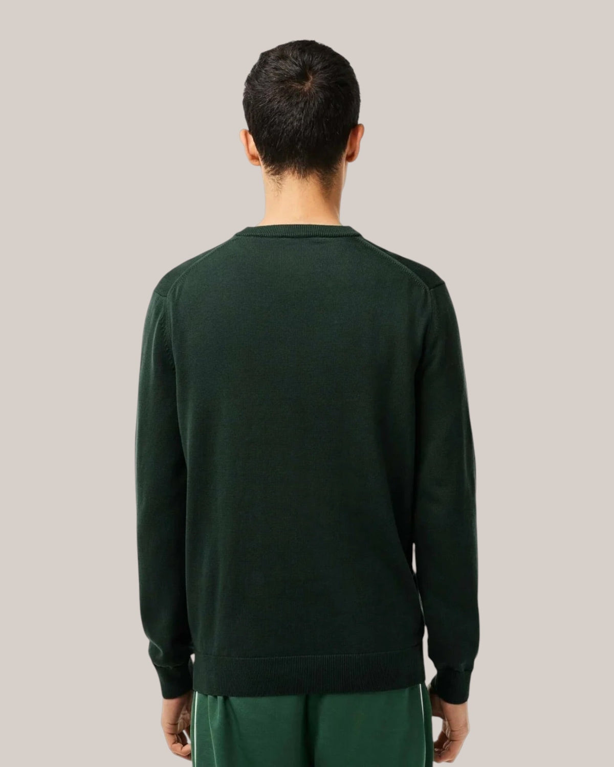 Maglione Lacoste AH3225-00-YZP Verde - dettaglio