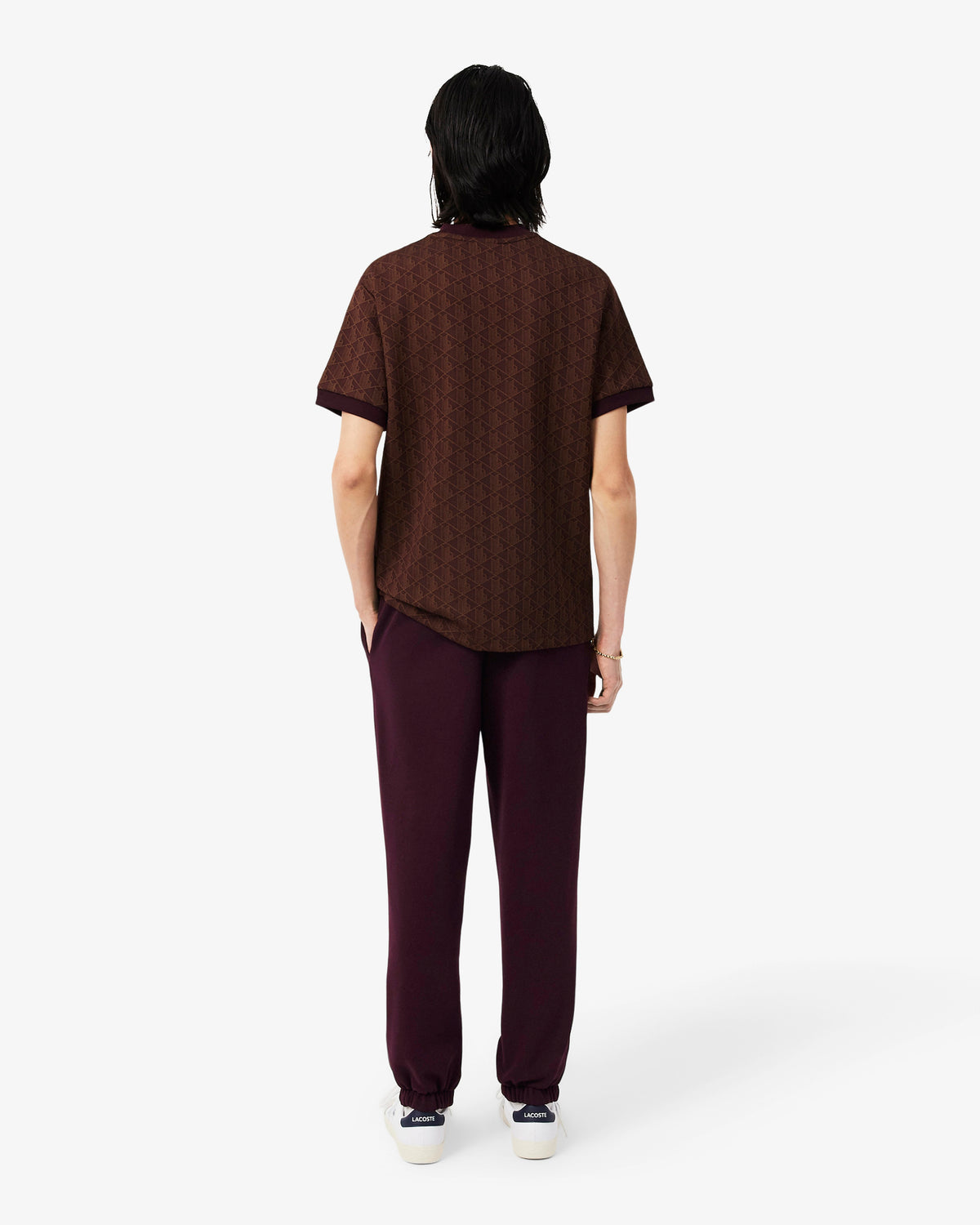 Pantalone in felpa Lacoste XH9207-00-3KE Bordeaux