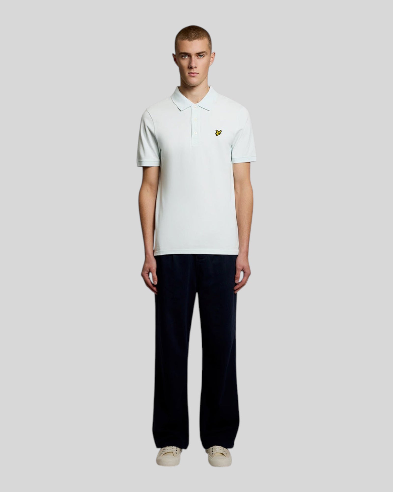 Polo Plain Blue Ice SP400VOG Y124 Lyle & Scott