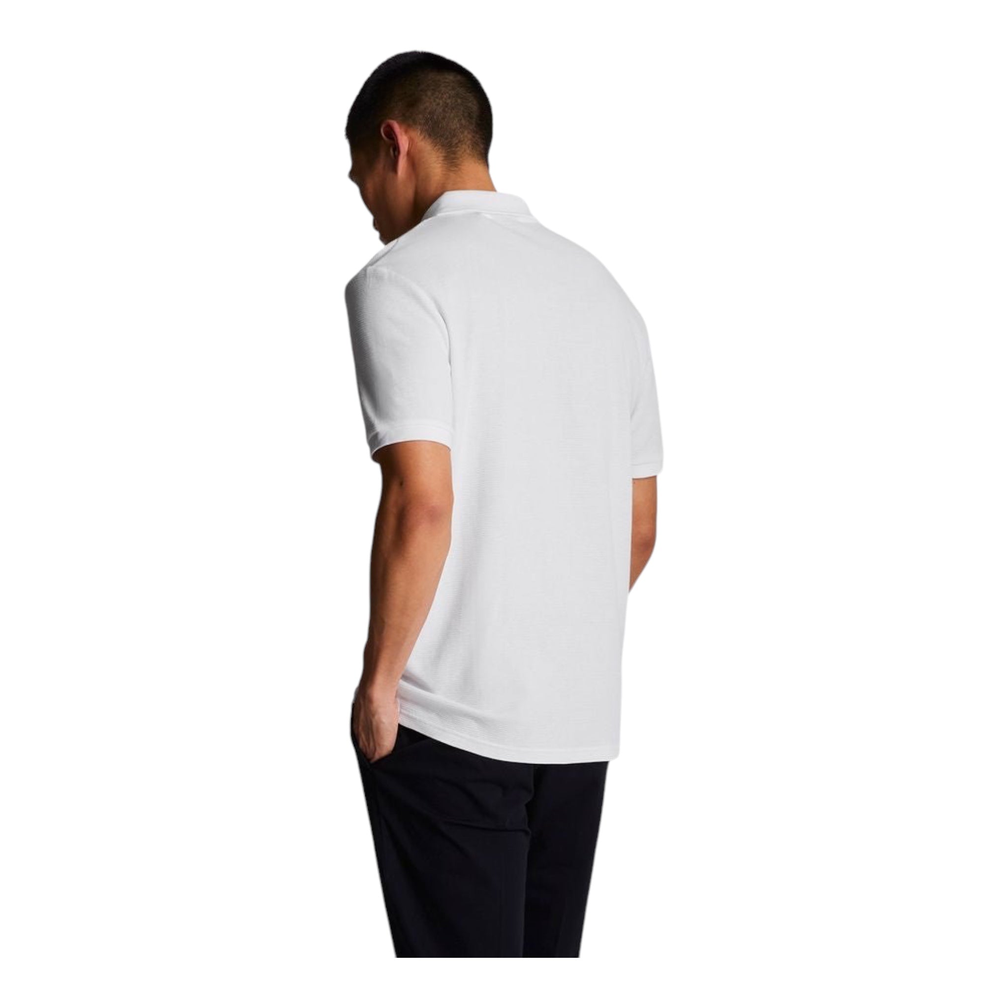 Polo Milano Relaxed Fit Bianca SP2003V 626 Lyle & Scott