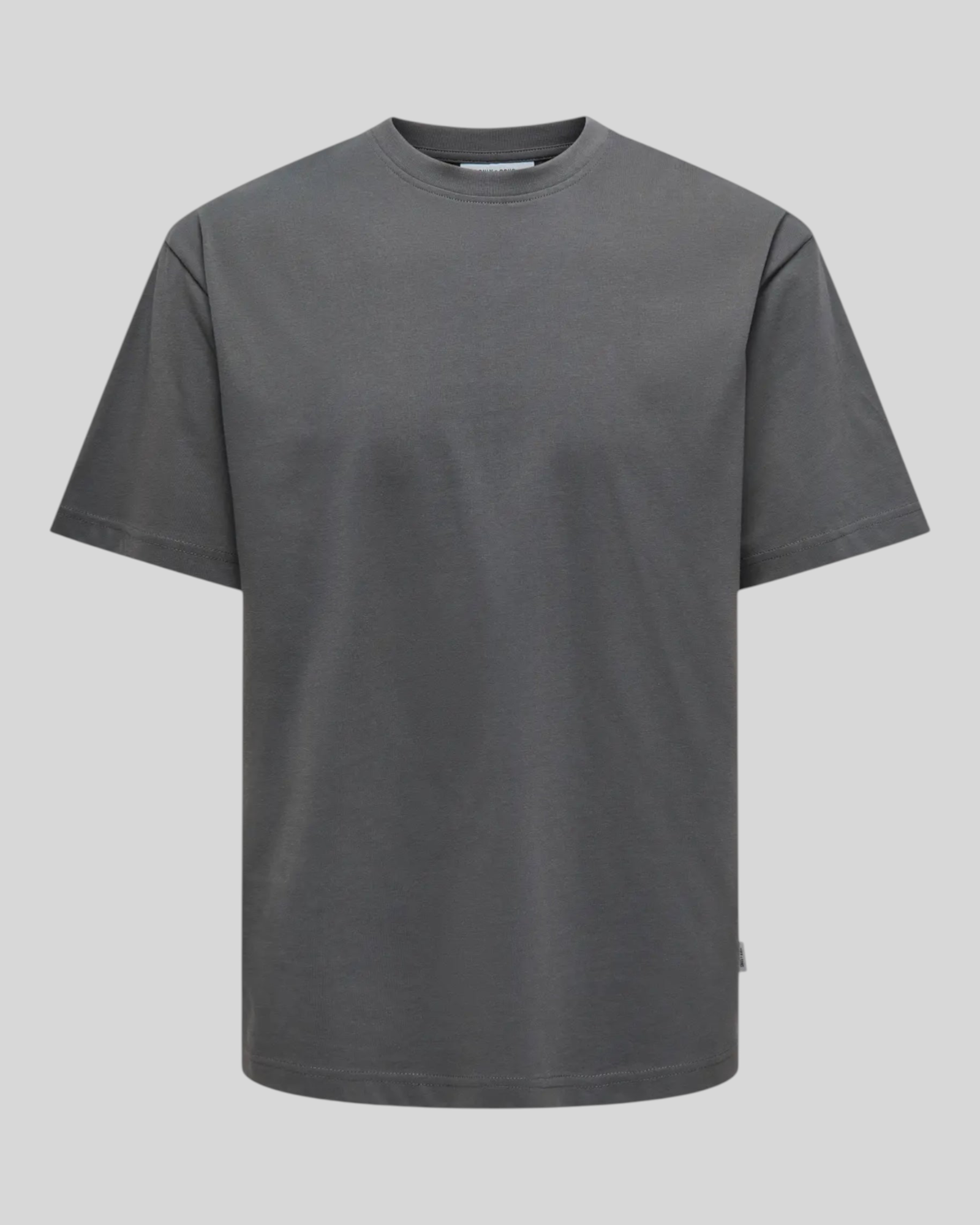 T-Shirt Basic Ons Fred Life Relaxed SS Tee Grey Pinstripe 22022532