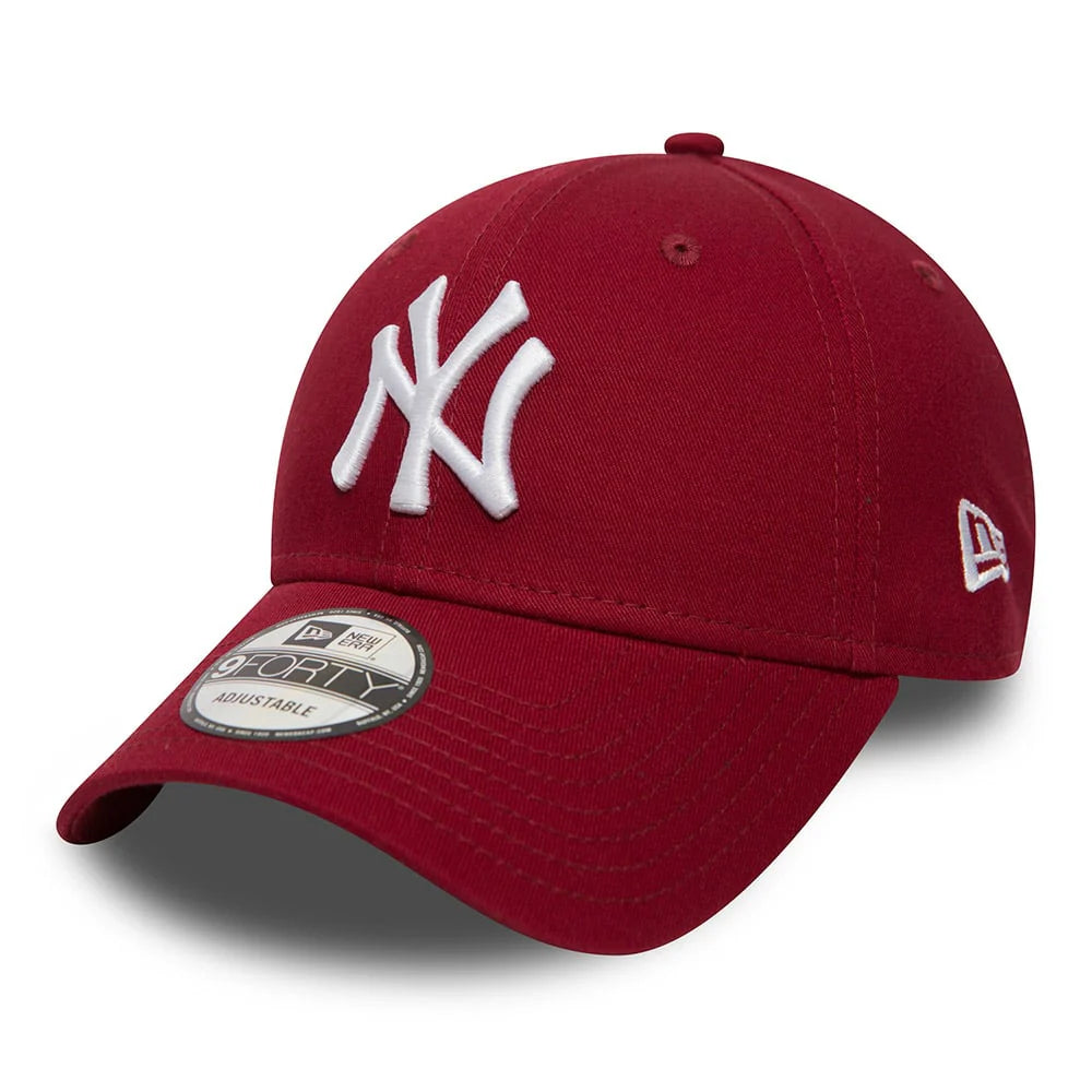 New Era New York Yankees 9FORTY League Essential Bordeaux 80636012